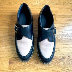 Sam Edelman Monk Strap Lug Sole Loafers